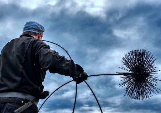 Sweep flexing looped rods against a brooding Westchester sky